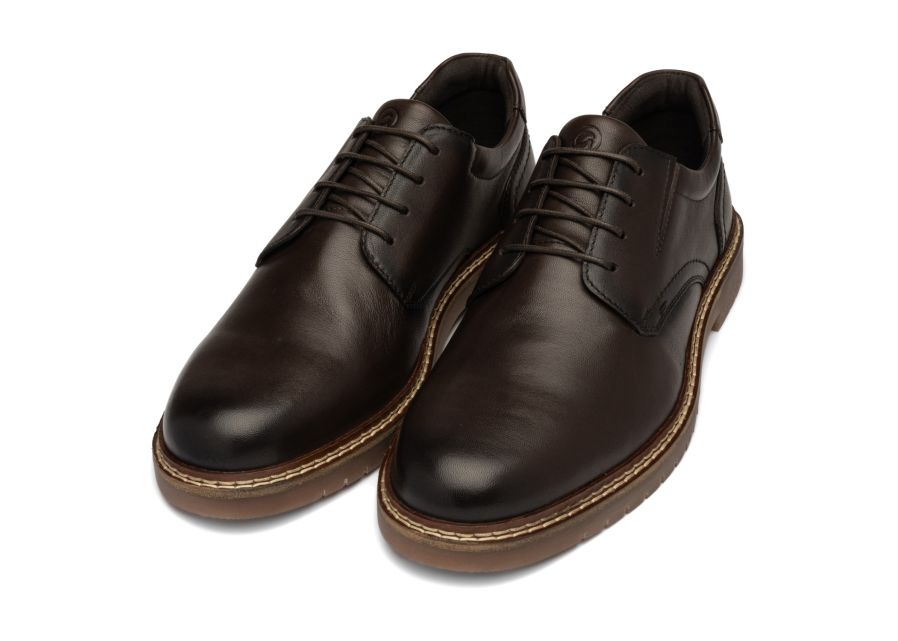 Ara 11-21403 14 Silvio Mocca Brown G Fit Lace Shoes