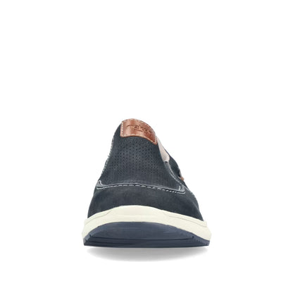 Rieker 16968-14 Navy H Fit Slip On Shoes