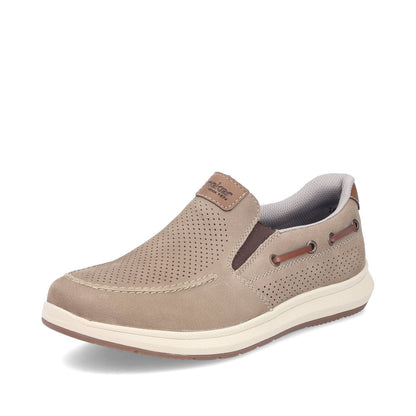 Rieker 16968-64 Light Brown H Fit Slip On Shoes