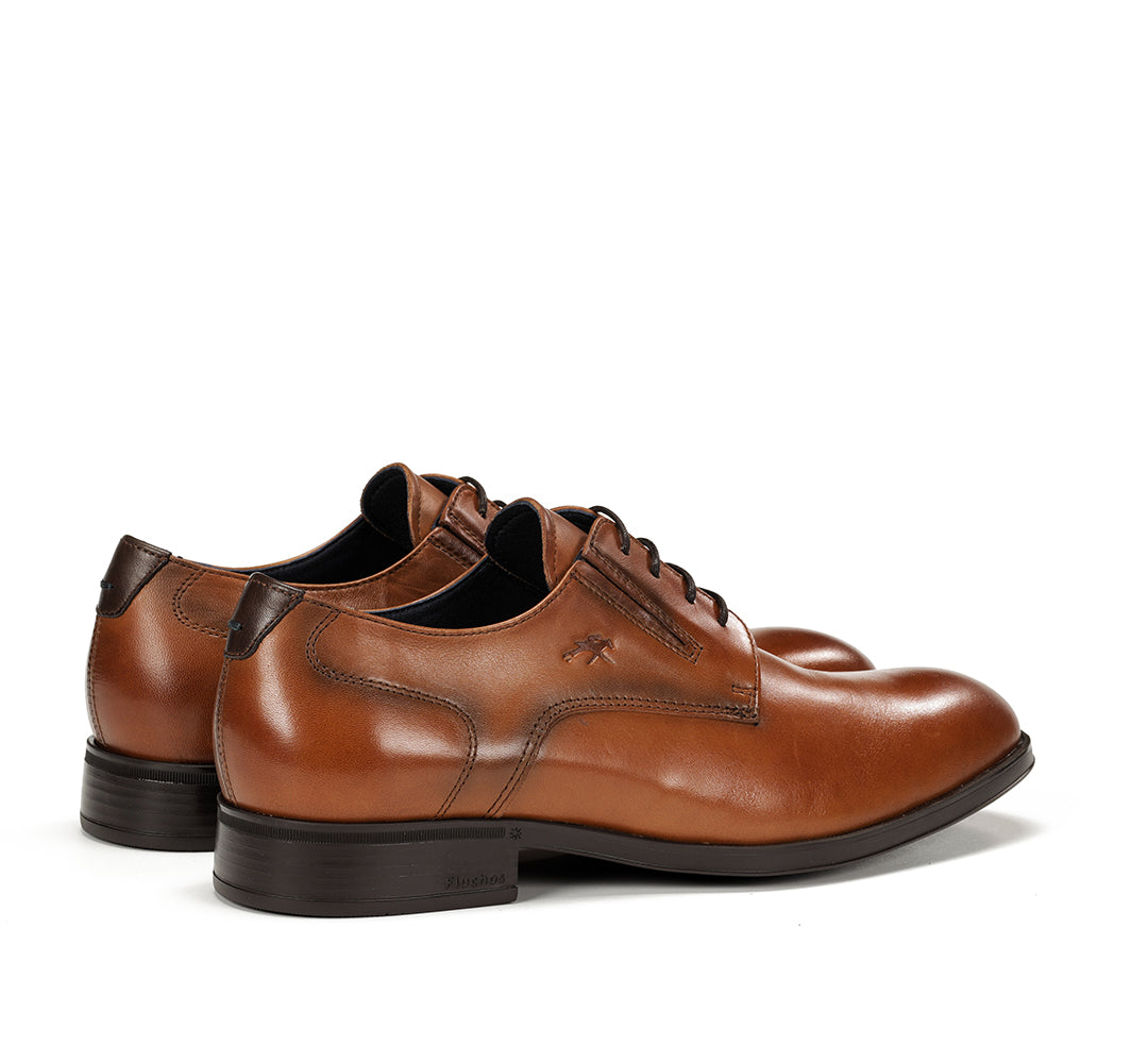 Fluchos F1887 HABANA Cuero Tan Lace Shoes