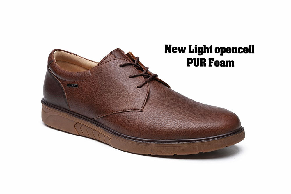 G Comfort 1824 BP Brown Pullup Laced Shoes