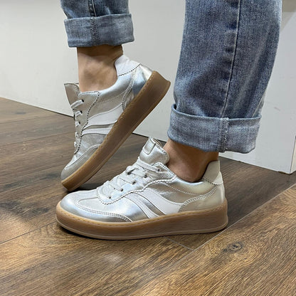 Gabor Comfort 66.435.80 G Fit Silver Trainers