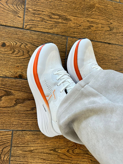Rieker W4102-80 White & Orange G Fit Sneakers