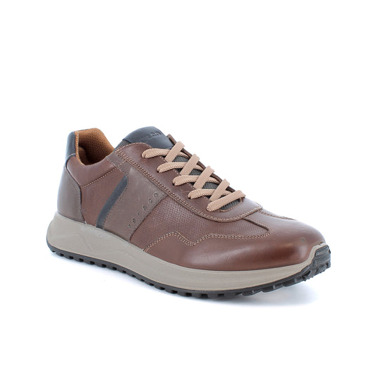 Igi & Co 8639122 Vitello Rag/Cuoio Lace Trainers