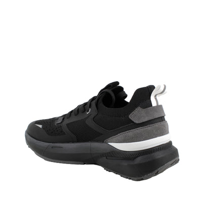 Extr4 1202044 Tessuto Knite Black Sneakers