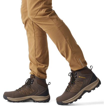 Columbia 2067401231 BM7619-231 Transverse Hike Waterproof Cordovan Brown & Yellow Boots
