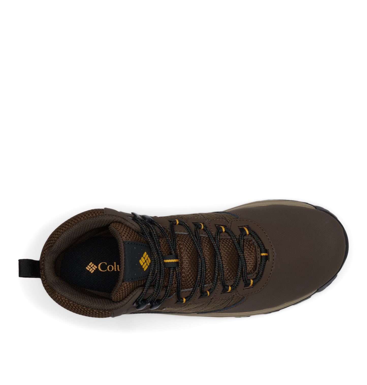 Columbia 2067401231 BM7619-231 Transverse Hike Waterproof Cordovan Brown & Yellow Boots
