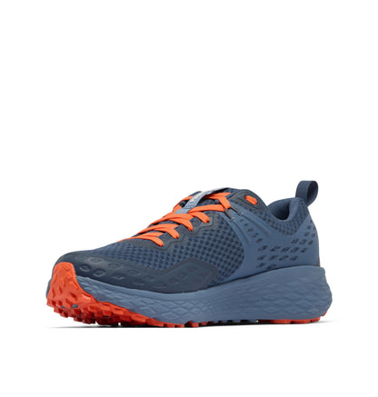 Columbia 2099811441 BM6246-441 Konos TRS Outdry Mountain Blue & Tangy Orange Hiking Shoes