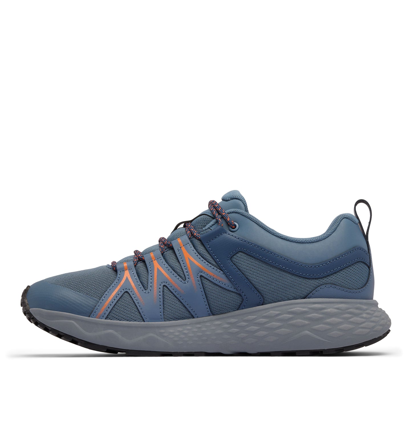 Columbia 2108301441 BM3094-441 Peakfream Roam Waterproof Mountain Blue Grey & Tangy Orange Walking Shoes