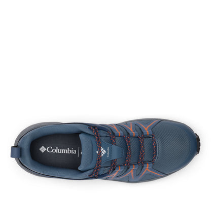 Columbia 2108301441 BM3094-441 Peakfream Roam Waterproof Mountain Blue Grey & Tangy Orange Walking Shoes