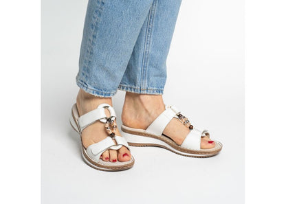 Ara 12-29022 04 Hawaii 2.0 G Fit White Sandals
