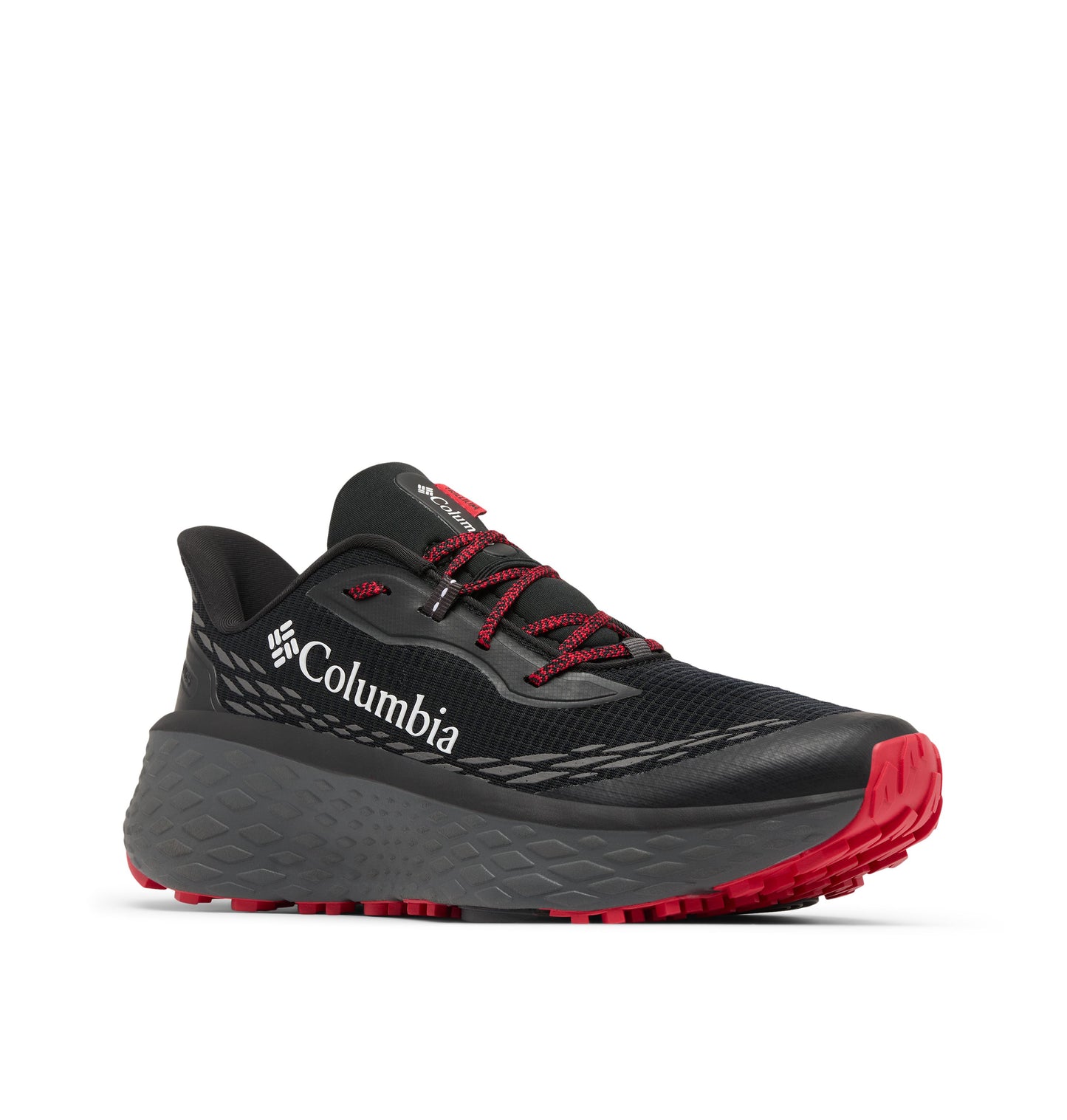 Columbia 2145281010 BM7473-010 Konos Trillium ATR Black, Mountain Red Hiking Shoes