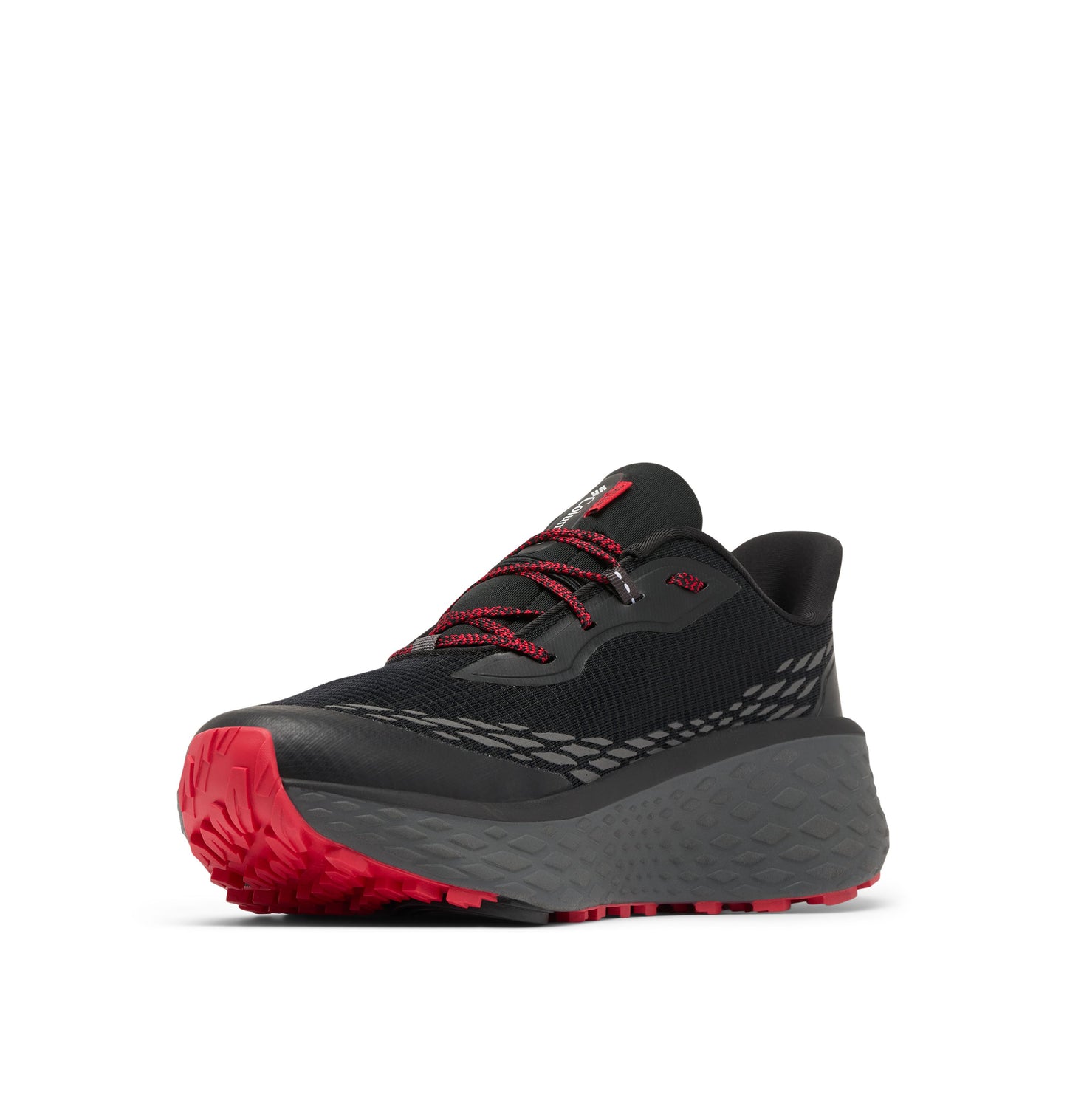 Columbia 2145281010 BM7473-010 Konos Trillium ATR Black, Mountain Red Hiking Shoes