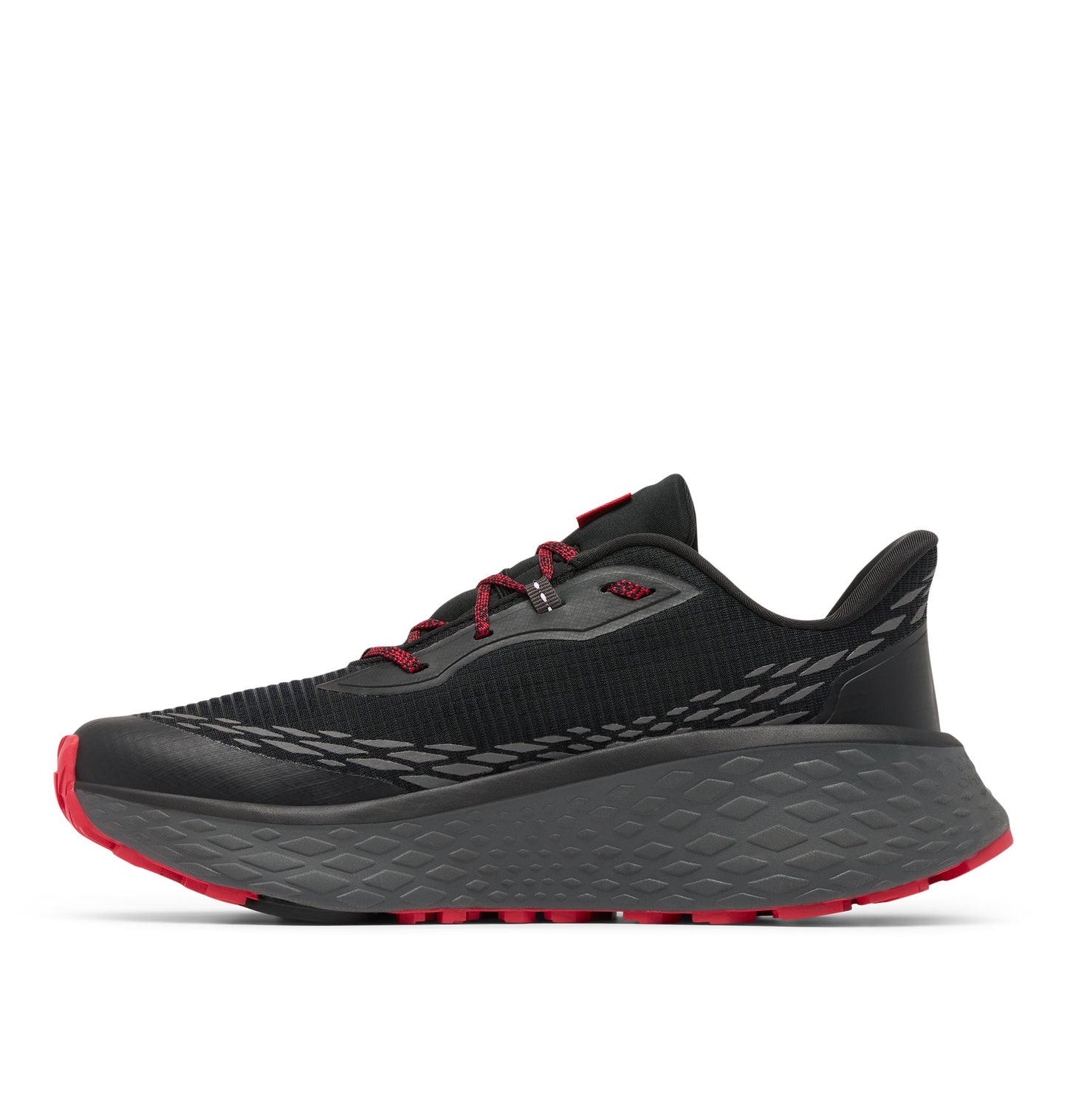 Columbia 2145281010 BM7473-010 Konos Trillium ATR Black, Mountain Red Hiking Shoes