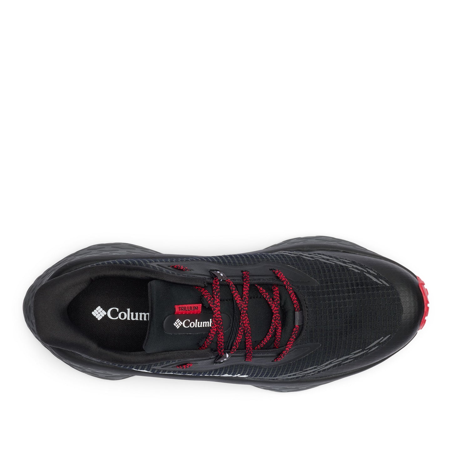 Columbia 2145281010 BM7473-010 Konos Trillium ATR Black, Mountain Red Hiking Shoes