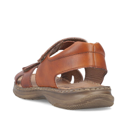 Rieker 21461-24 Tan Brown Velcro Sandals