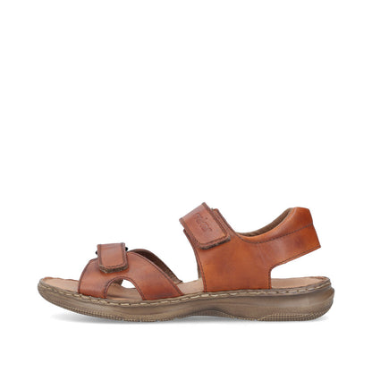 Rieker 21461-24 Tan Brown Velcro Sandals