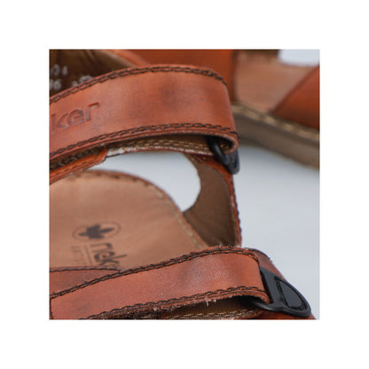 Rieker 21461-24 Tan Brown Velcro Sandals