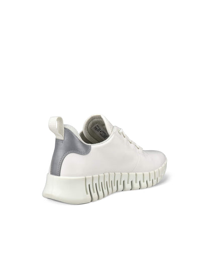 Ecco 218203 60718 Gruuv White/Light Grey Sneaker