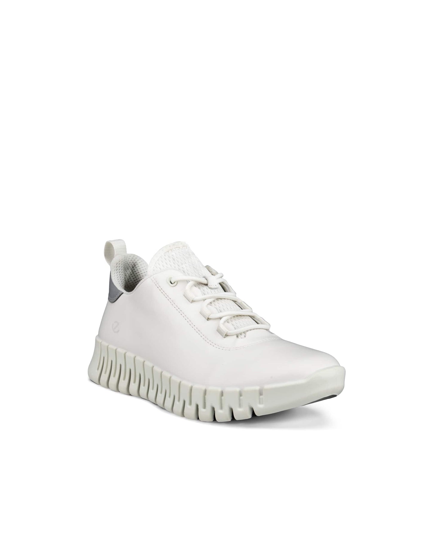 Ecco 218203 60718 Gruuv White/Light Grey Sneaker