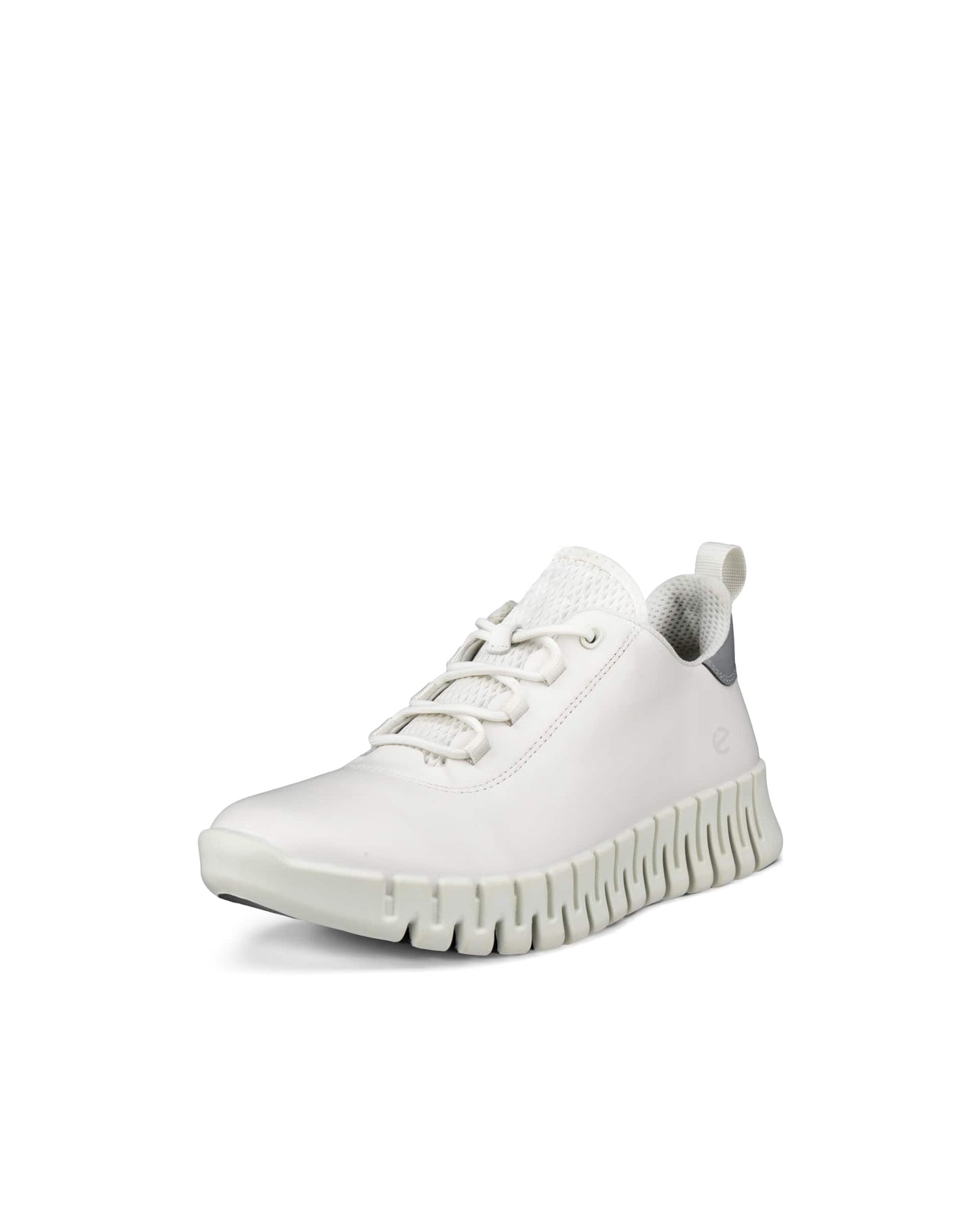 Ecco 218203 60718 Gruuv White/Light Grey Sneaker