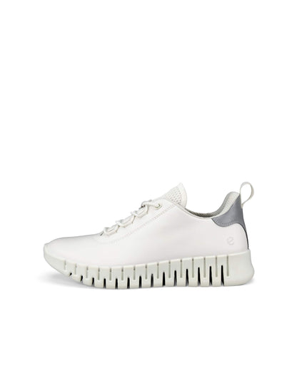 Ecco 218203 60718 Gruuv White/Light Grey Sneaker