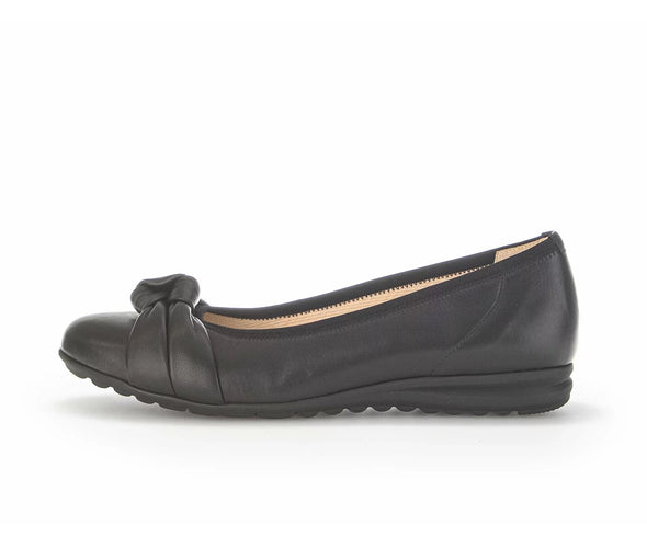 Gabor 22.623.27 Comfort Black Slip On Pumps