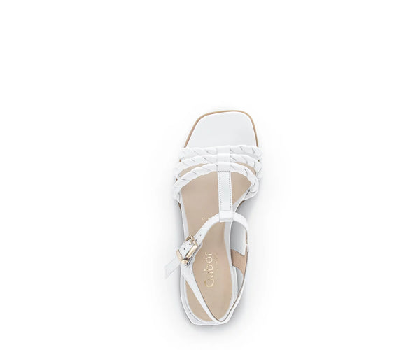 Gabor 22.806.50 Comfort White Sandals