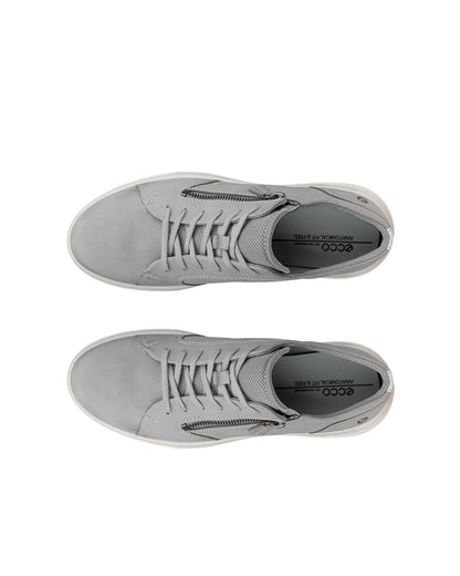 Ecco 223813 61540 Wild Dove/Pure Silver Metallic Move Zip Lace Sneaker