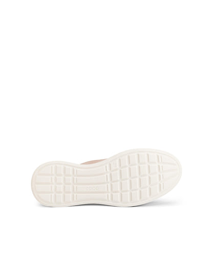 Ecco 223813 61541 Rose Dust/Pure Cashmere Metallic Move Zip Lace Sneaker