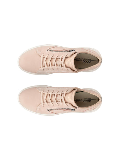 Ecco 223813 61541 Rose Dust/Pure Cashmere Metallic Move Zip Lace Sneaker