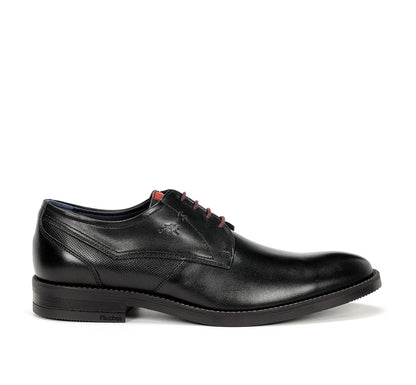 Fluchos F1626 Memory Black Lace Shoes