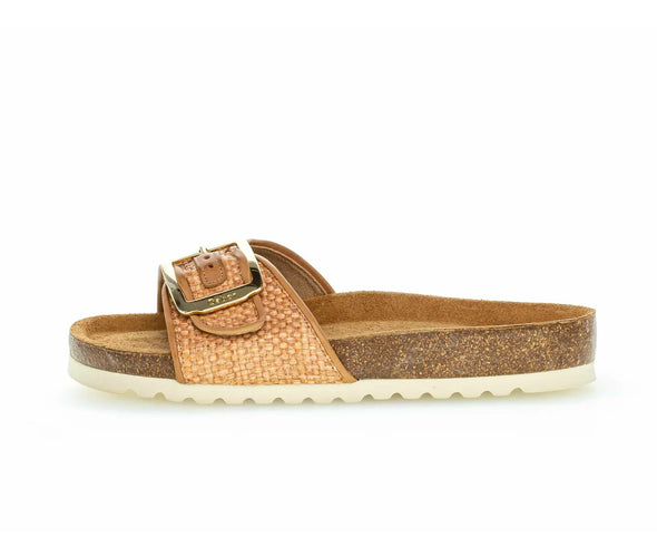 Gabor 23.031.40 Tan Brown Slip On Mules
