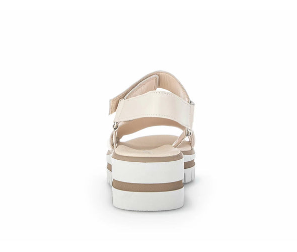Gabor 24.626.22 Cream Platform Sandals