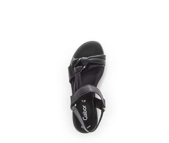 Gabor 24.626.27 Black Platform Sandals
