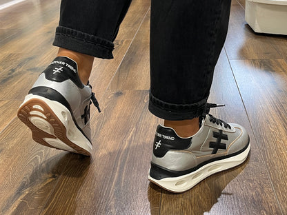 Another Trend A041V241 Plata Silver Trainers