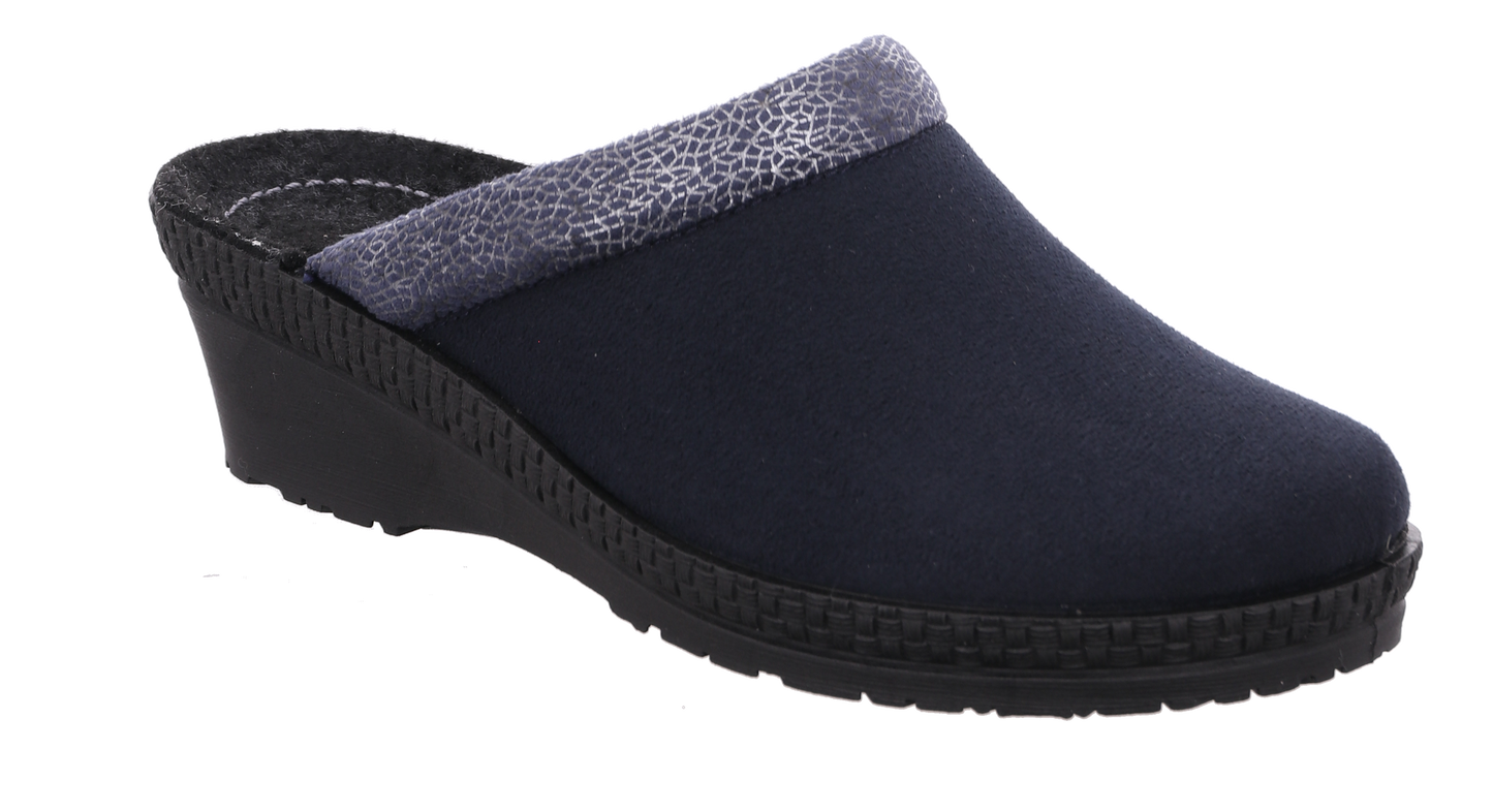 Rohde 2459 50 Blue F 1/2 Fit Slippers