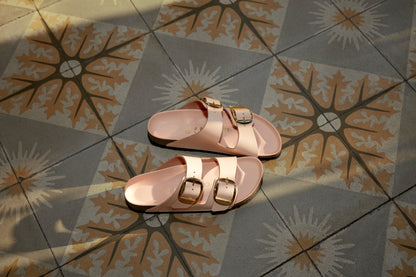 Birkenstock 1026553 Arizona Lena High Shine New Beige Sandals
