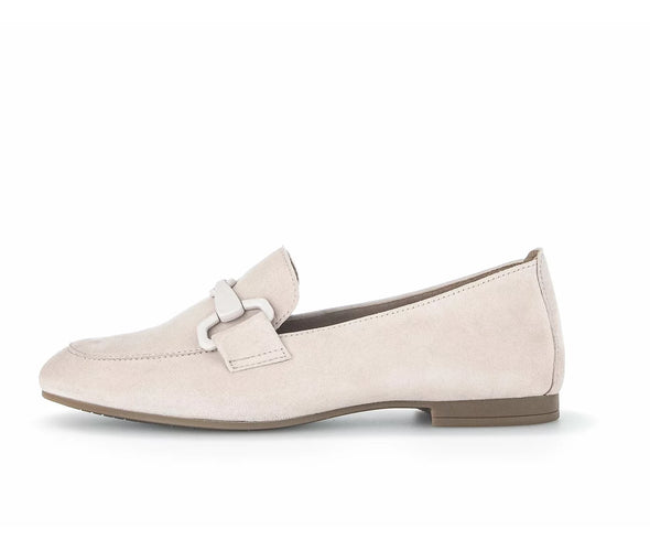 Gabor 25.211.10 Nude Pink Slip On Loafers