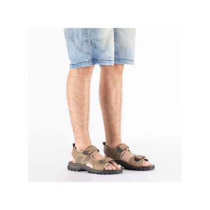 Rieker 25055-64 Brown Stone G Fit Sandals