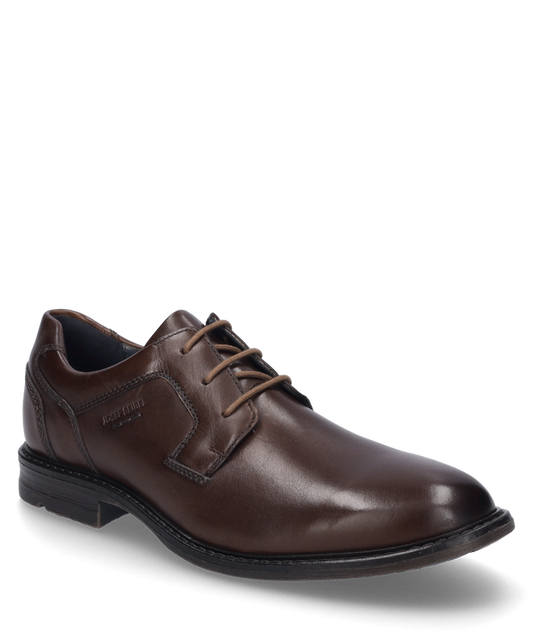 Josef Seibel 25401 147 370 Earl 01 Cognac Tan Lace Shoes