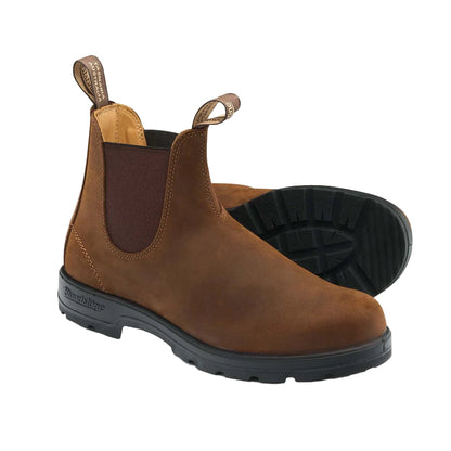 Blundstone 2544 Teak Oiled Nubuck Elastic Sided Boots Sizes 8-12