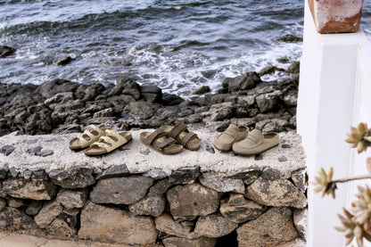 Birkenstock 1029265 Florida Synthetic Sandcastle Sandals