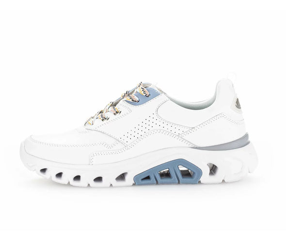 Gabor 26.935.51 Rollingsoft White & Blue Sneakers