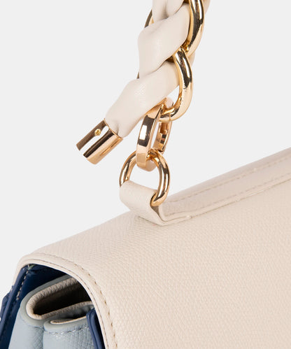 Pepe Moll 261211 Raquel Tri Off White Handbag