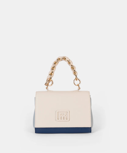Pepe Moll 261211 Raquel Tri Off White Handbag