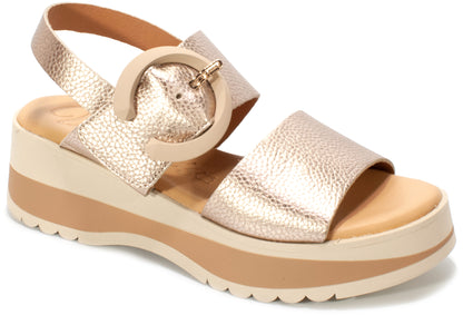 Valeria's 2621 Taupe Comfort Sandals