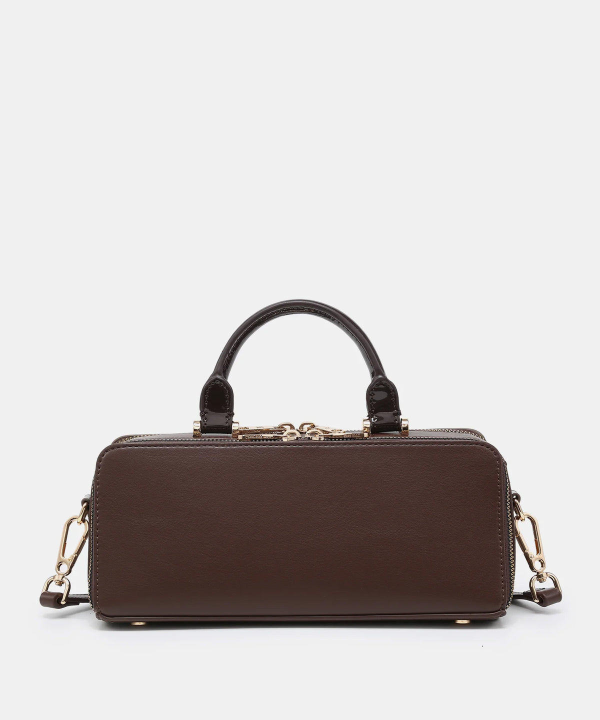 Pepe Moll 262410 ISIS Brown Reptile Print Handbag