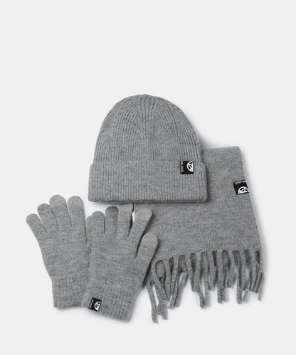 Pepe Moll 262630 Rea Grey Hat, Scarf & Gloves Set