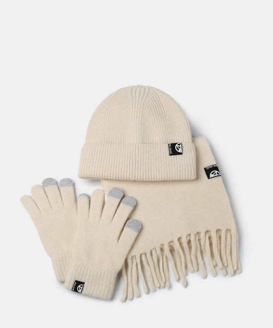 Pepe Moll 262630 Rea Off White Hat, Scarf & Gloves Set